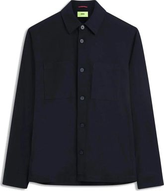 Cinque Cimessi Overshirt - Heren - Zomerjassen - Blauw - L - Polyester - Jassen