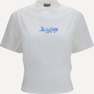 Balenciaga T-shirt Sketchy Woman S