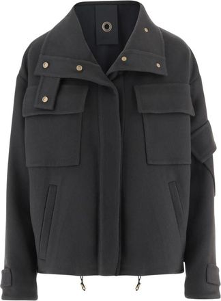 Giorgio Armani Cashmere Coat - Dames - Zomerjassen - Grijs - XS - Kasjmier - Jassen