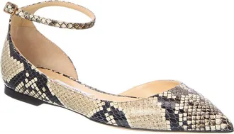Jimmy Choo London Leather Flat