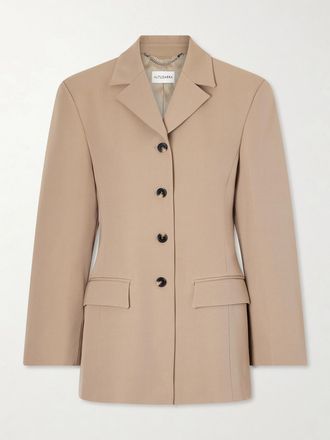 Altuzarra Blazer In Twill Di Lana Hoffman - Marrone