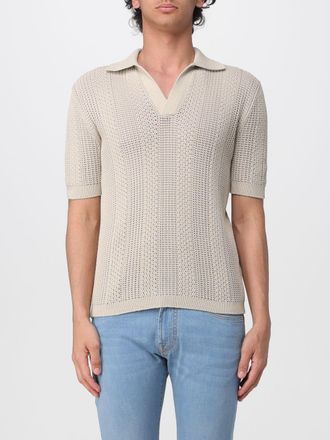 Corneliani Polo in maglia di cotone