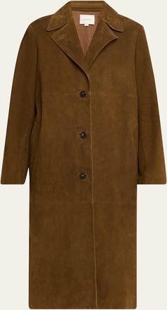 Vince Long Suede Coat