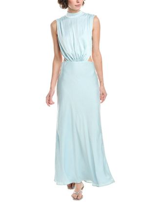 Bardot Delphine High-Neck Maxi Dress