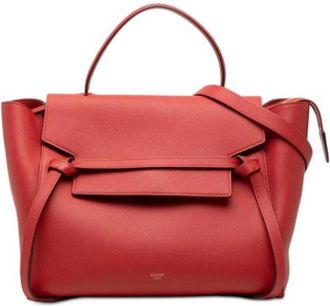 Celine Borsa Mini Belt Pre-owned - - Pre-owned - Donna - Rosso - ONE SIZE