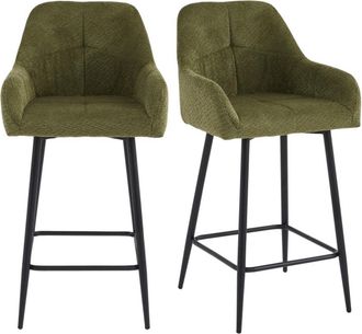 Moloo de bar de tela Ikon Verde (x2)