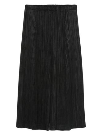 Pleats Please Issey Miyake Plooibroek - Zwart