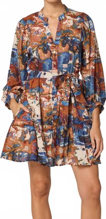 Cleobella Delilah Mini Dress In Murano Print