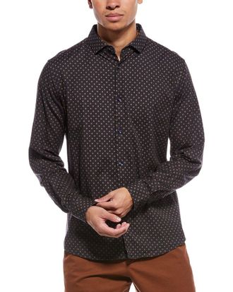 Stone Rose Stretch Print Shirt