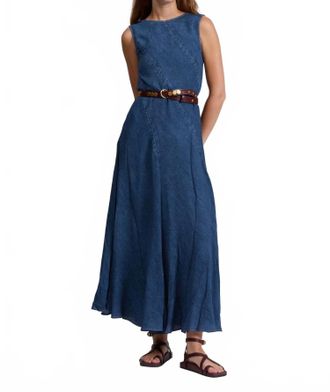 Rag & Bone Miramar Sinead Midi Dress In Kenme
