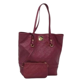 Louis Vuitton Pre-owned Tote Bags, female, Red, Size: ONE SIZE Pre-owned Canvas louis-vuitton-bags