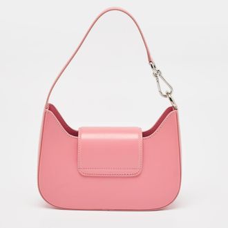 Lancel Pink Leather Sixtine De Lancel Hobo