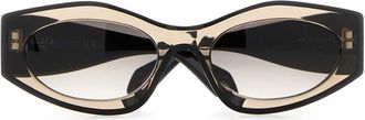 Alaia Womens Newness Black Acetate Sunglasses