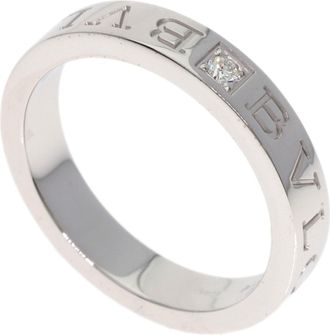 Bulgari White Gold (18K) Band Ring (Pre-Owned)
