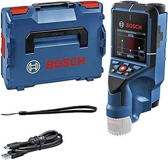 Bosch Detector De Pared Bosch Professional D-tect 200 C + L-boxx + Mu&ntilde;equera Bosch Radar Technology (sin Bater&iacute;a Ni Cargador) - 0601081608