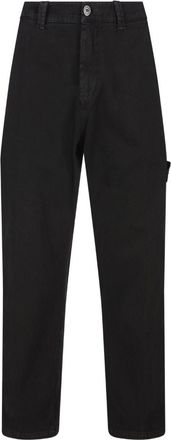 Stone Island Cotton Cargo Trousers-Uomo