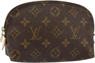 Louis Vuitton Pre-owned Mini Bags, female, Brown, Size: ONE SIZE Pre-owned Canvas Mini Bag