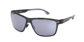 Ic! Berlin IC0058 FLX_S06 02C Mens Sunglasses Black Size 60