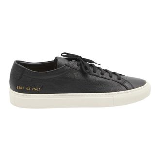 Common Projects Archilles Premium Leather Sneaker - male - Common Projects - Sneakers - Black - 11 UK - Shoes