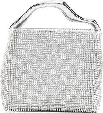 Cult Gaia Tassen, Dames, Grijs, ONE Size, Leer, Solene Mini Top Handle