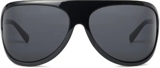 Miu Miu Eyewear Occhiali da sole geometrici - Nero