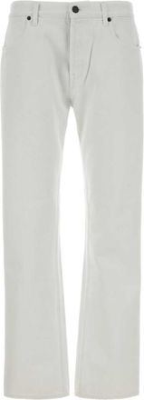 Gucci White Mid Rise Jeans