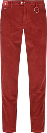 Sartoria Tramarossa Luis fluwelen broek - Rood