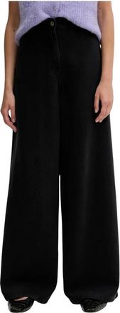 Sessun Dames, Jeans, Zwart, Maat: XS Denim