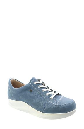 Finn Comfort Ikebukuro Water Resistant Sneaker in Sky Nubuk at Nordstrom, Size 6.5
