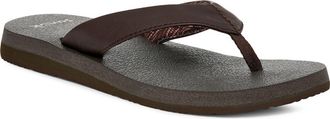 Sanuk Yoga Mat II Flip Flop in Brown at Nordstrom, Size 11