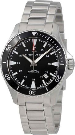 Hamilton Khaki Navy Automatic Black Dial Mens Watch H82335131
