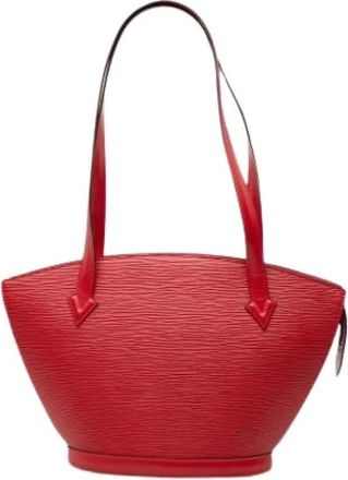 Louis Vuitton Pre-owned Handbags, female, Red, Size: ONE SIZE Pre-owned Saint Jacques PM