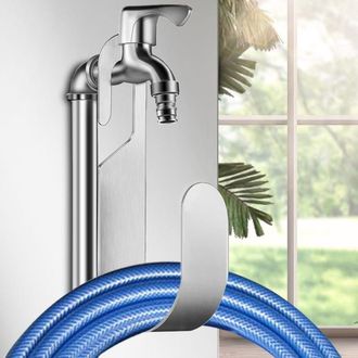 OEM Grifo De Acero Inoxidable 304, Soporte Para Manguera De Jard&iacute;n Exterior, Resistente A La Corrosi&oacute;n, F&aacute;cil De Instalar