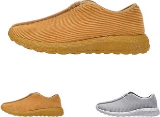 Generic Mens Jogging Shoes, Slip-On Fitness Shoes, Soft Fabric Shoes, Lightweight Slip-On Shoes, Gym Trainers, Non-Slip Indoor Shoes, Breathable Leisure Shoes