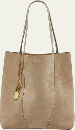 Chlo&eacute; Spin Medium Tote Bag in Suede