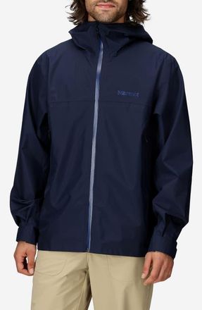 Marmot Minimalist Pertex Waterproof Hooded Jacket in Arctic Navy at Nordstrom, Size Xx-Large