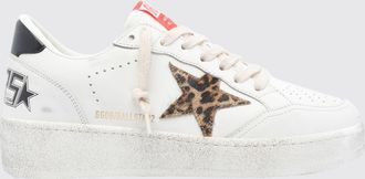 Golden Goose Sneakers Ball Star 2 in pelle con inserti animalier effetto usurato