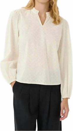Part Two Womens Elmy Blouse In Eggnog