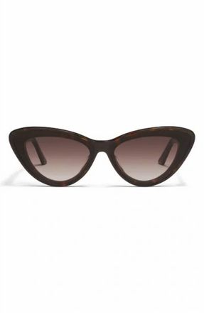 Quay Womens Tempted Sunglasses In Neutral Tort/brown