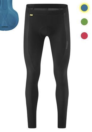 Gonso Fahrradhose GONSO Sitivo Tight M, Damen, Gr. 4XL, Normalgr&ouml;ssen, blau, 57% Polyamid, 28% Polyester, 15% Elasthan, Hosen Fahrradhose, Herren Radhose, R