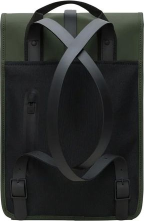 Rains Mini-rugzak met omslag - Groen