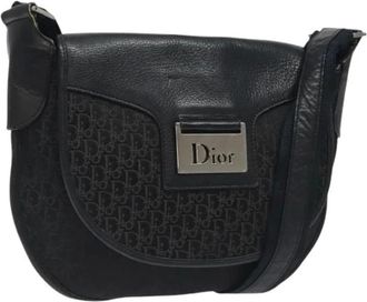 Dior Pre-owned Cross Body Bags, female, Black, Size: ONE SIZE Pre-owned Vintage Shoulder Bag