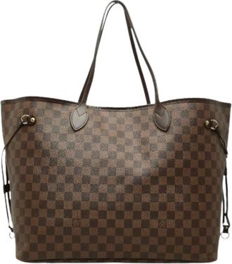 Louis Vuitton Pre-owned Neverfull GM Tote Bag - Dames - Vintage Shopper - Bruin - ONE Size - Leer - Vintage