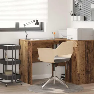 vidaXL Scrivania Legno Vecchio 102 X 50 X 75 Cm Legno Multistrato - Vidaxl