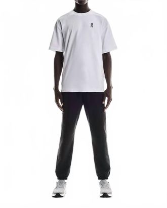 On Club T Graphic Shirt In White Blue