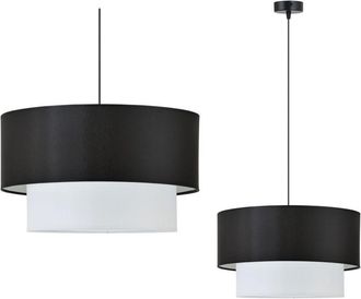 OEM L&aacute;mpara Colgante Moderna Con Pantalla De Tela De 40 Cm