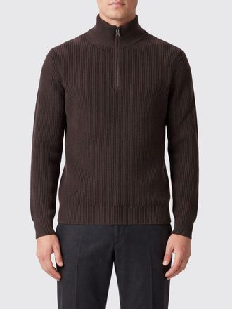 Ballantyne Dolcevita slim fit in lana con chiusura a mezza zip