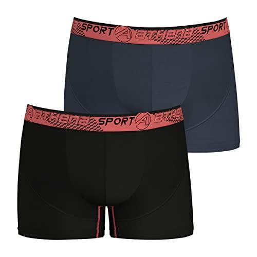 Athéna 2 Boxers Running-Séchage Rapide, Thermorégulation par Microfibre ...