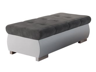 Mirjan24 Mobilier1 - Banco Acolchado Comfivo 123, Soft 017 + Casablanca 2315, 39x60x120cm, Di&aacute;metro: 0, Cuero Ecol&oacute;gico + Tapiz, Patas: Metal, 0
