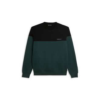 Freddy Felpa girocollo colour block con spalle a contrasto